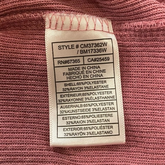 BB Dakota Nordstrom Ribbed Crew Neck Long Sleeve Top - Picture 6 of 6